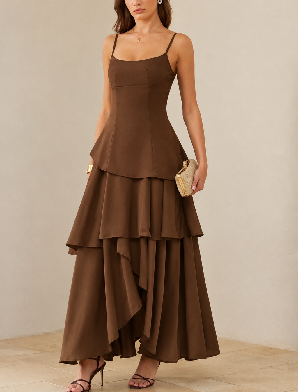 Layered Strap Dress