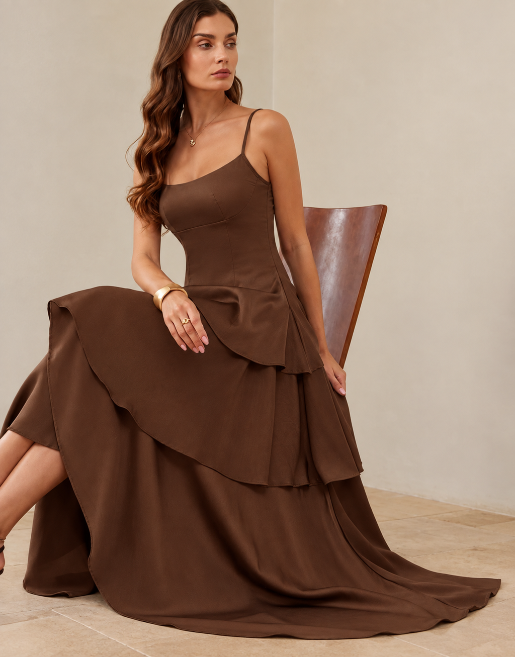 Layered Strap Dress