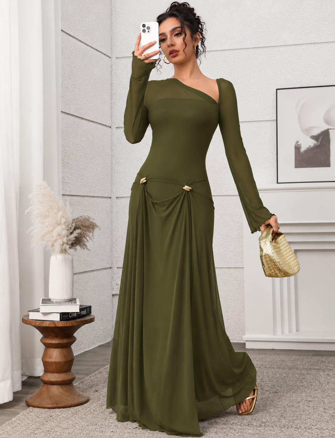 Modest Olive Green