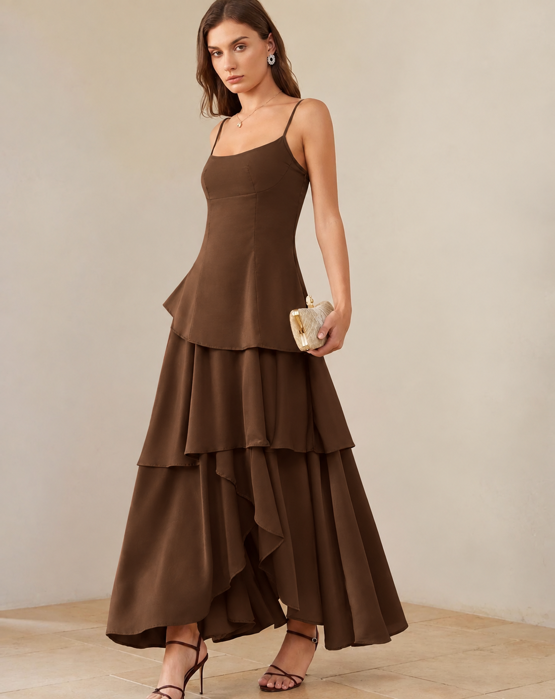 Layered Strap Dress