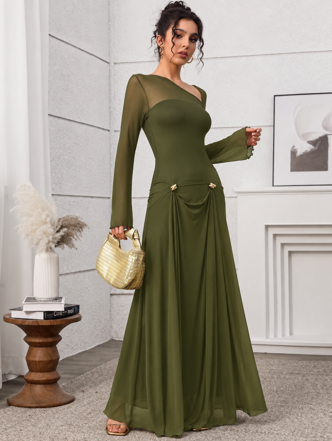 Modest Olive Green