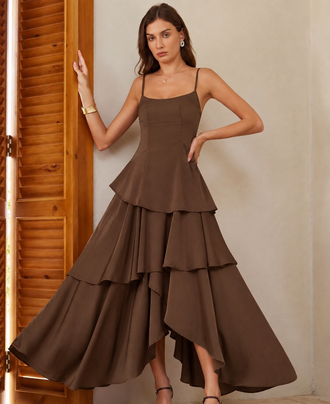 Layered Strap Dress