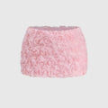 Flowered Mini skirt