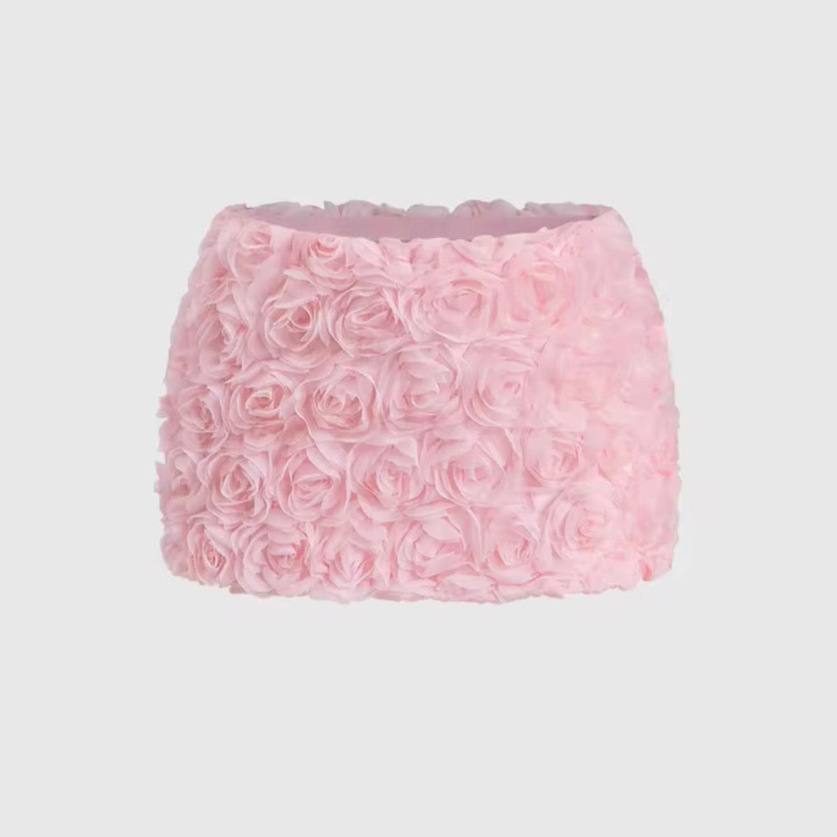Flowered Mini skirt