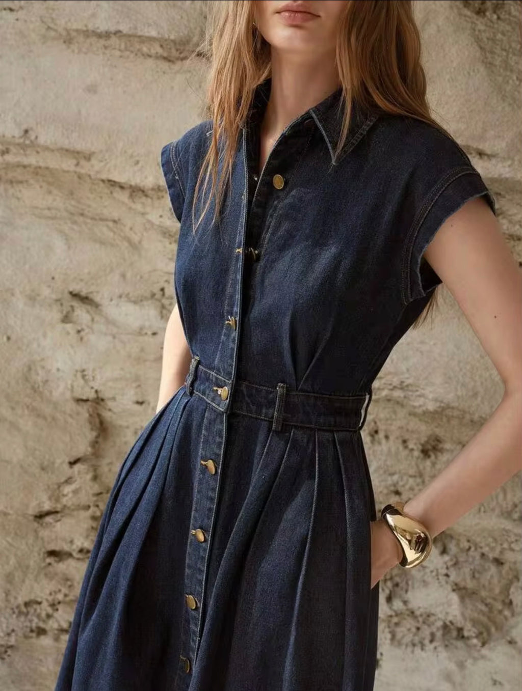 Casual Denim Dress