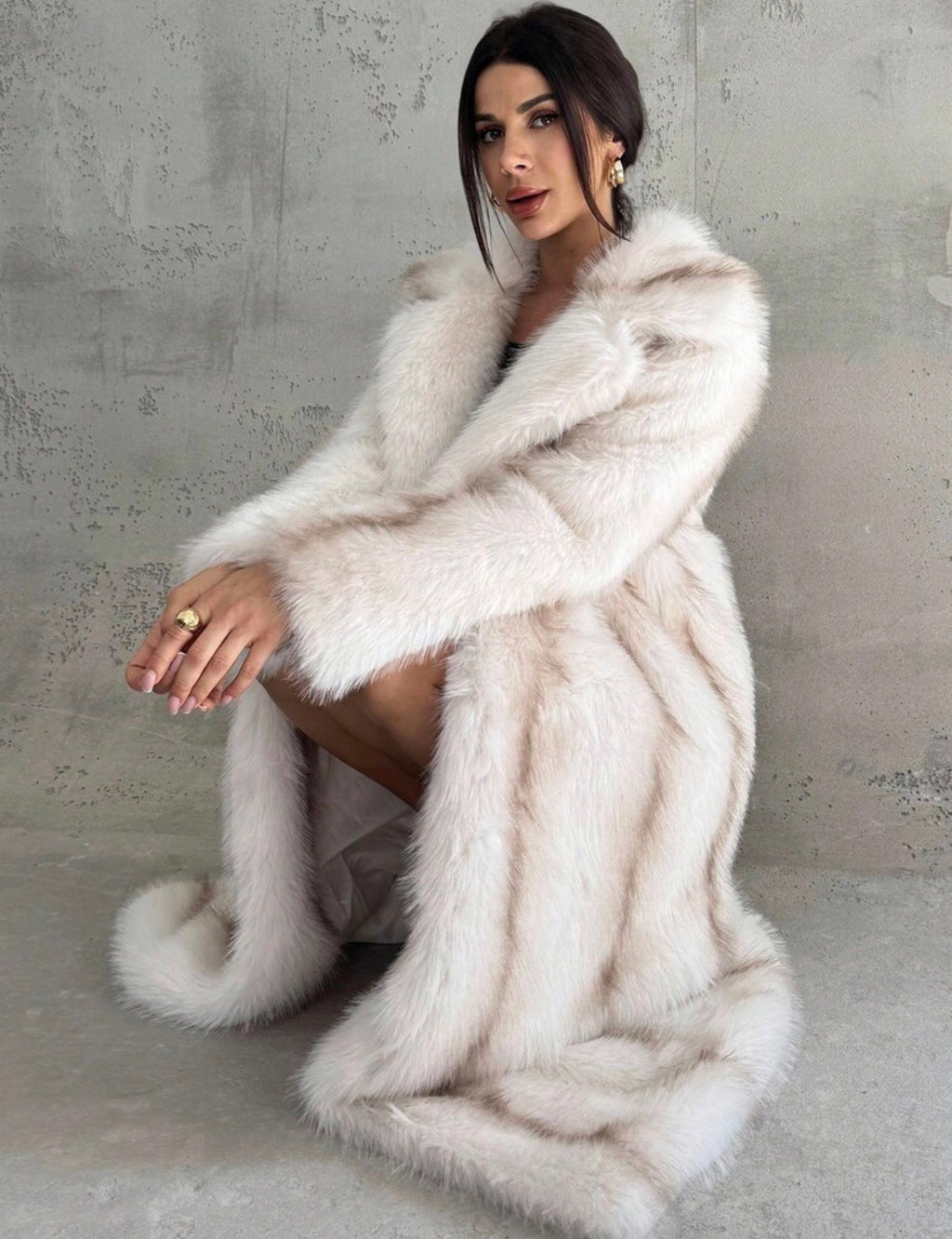 Faux Fur Coat