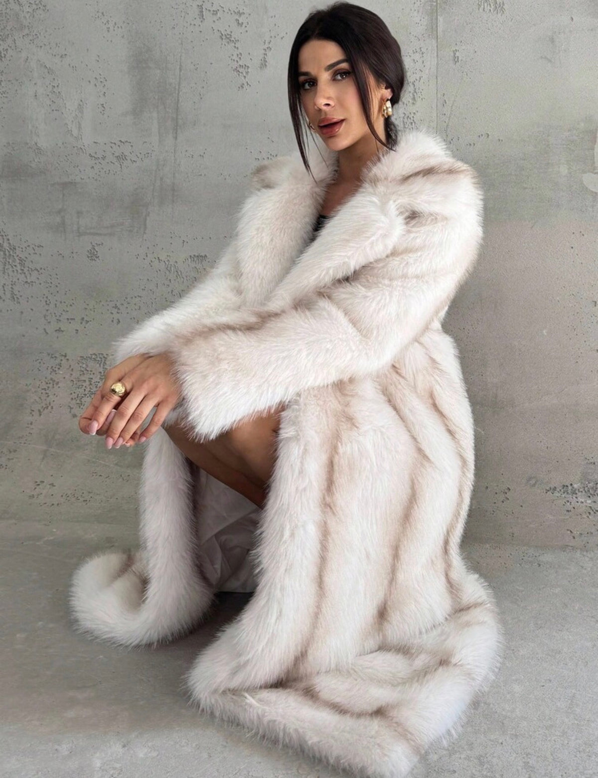 Faux Fur Coat