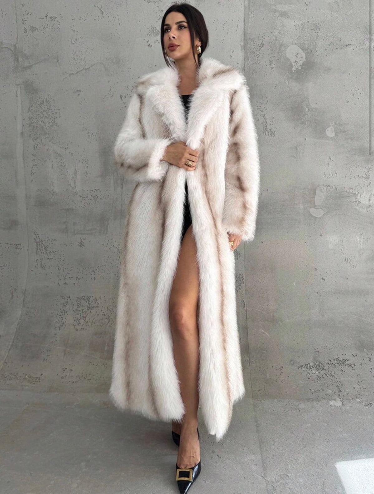 Faux Fur Coat