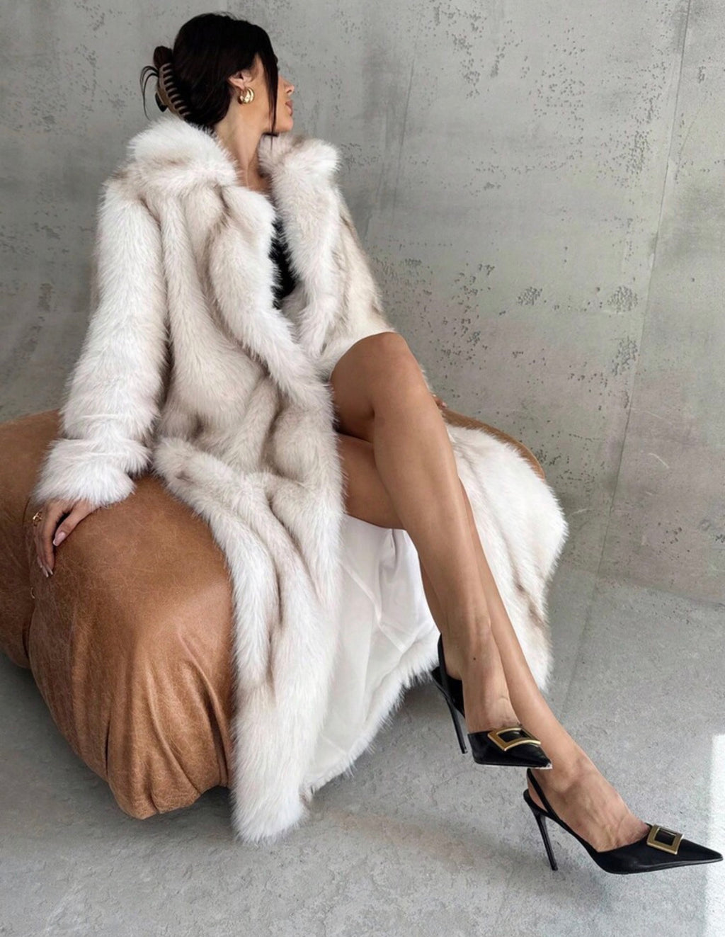 Faux Fur Coat