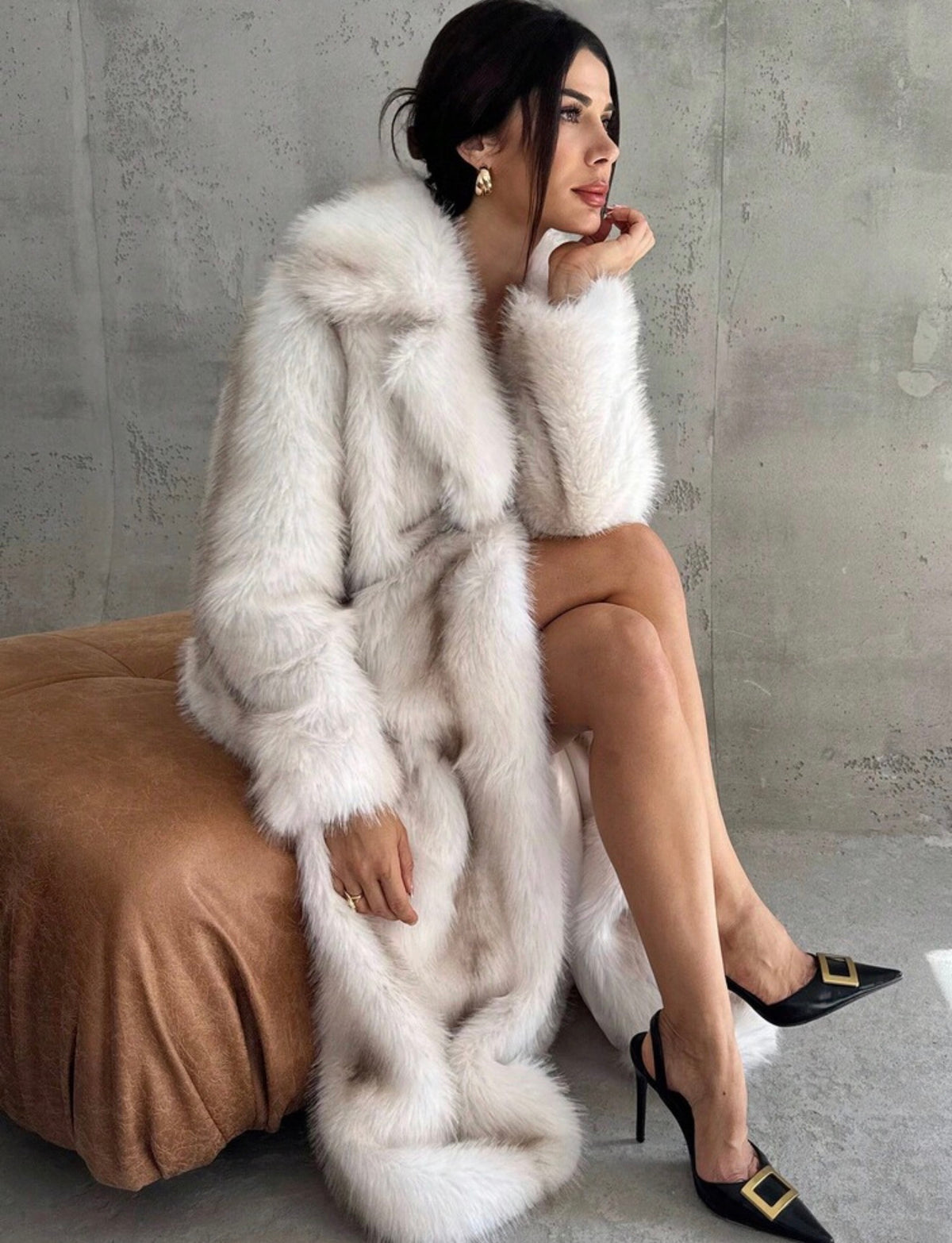 Faux Fur Coat