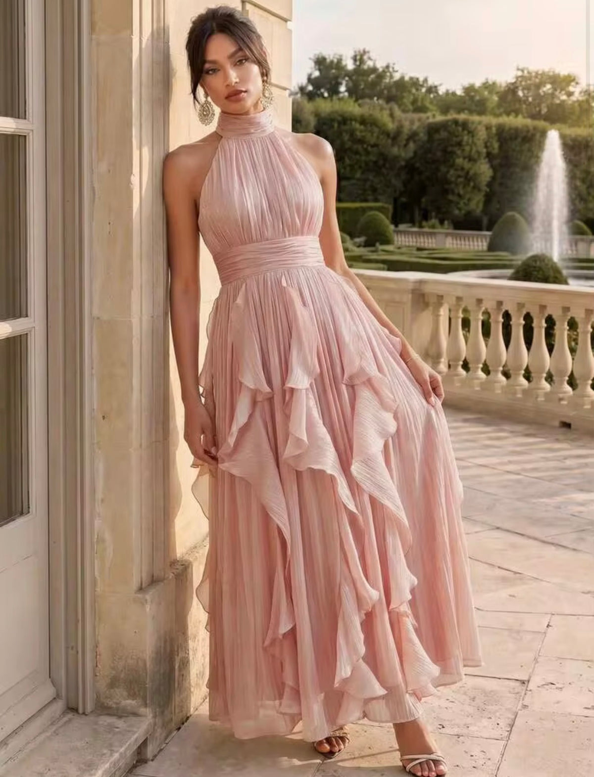 Elegant Pink Dress