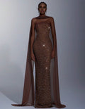 Sequin Asymmetrical Dress