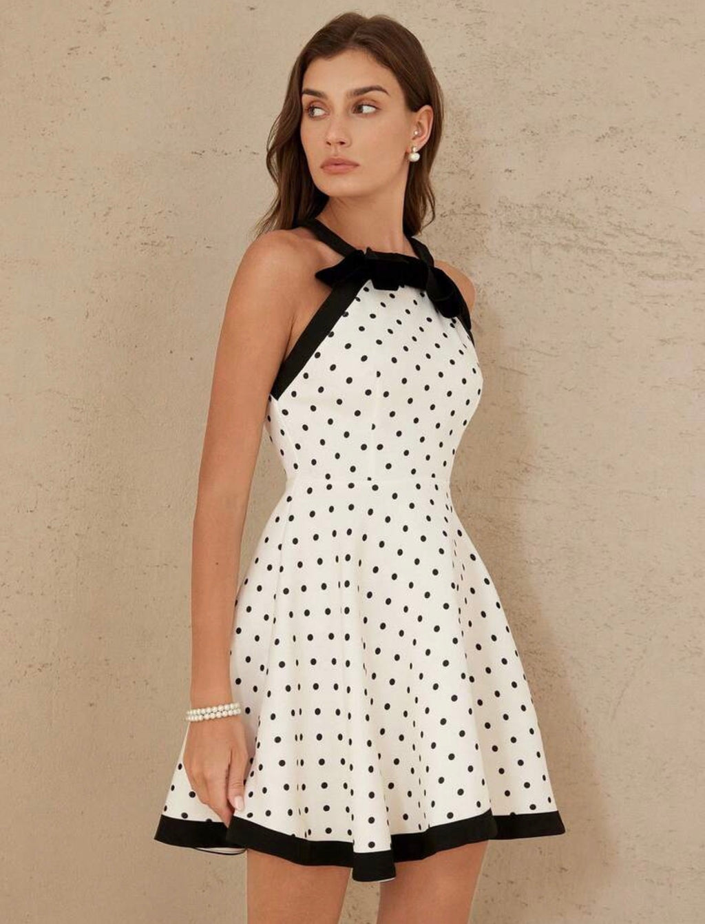 Polka Dots Chic Dress