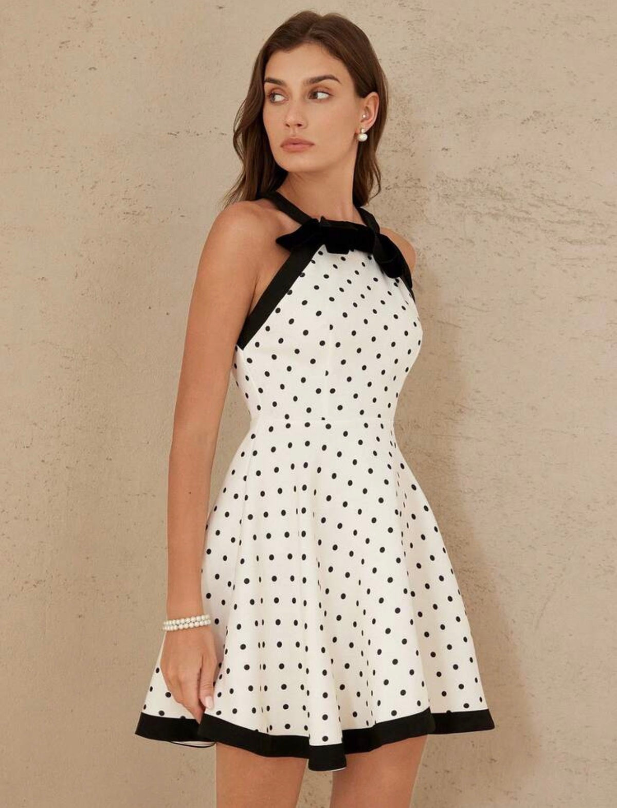 Polka Dots Chic Dress