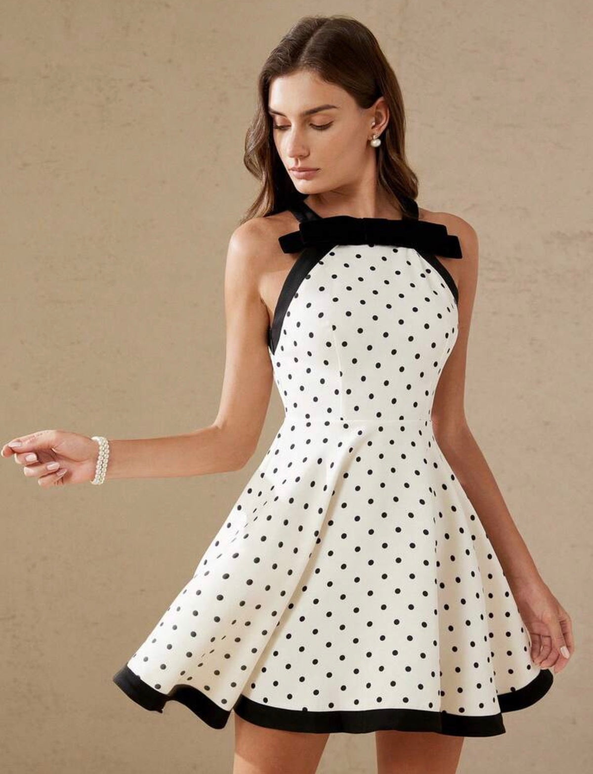 Polka Dots Chic Dress