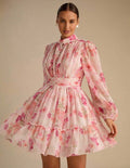 Blush Pink Floral Dress