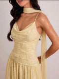 Vintage Yellow Dress